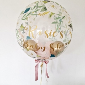 Personalised Baby Shower Bubble Balloon