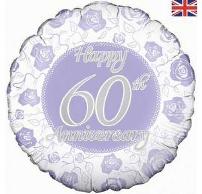 60th wedding anniversary Balloon