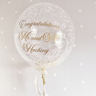 Congratulations Bubble Balloon