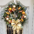 Gold Christmas Wreath