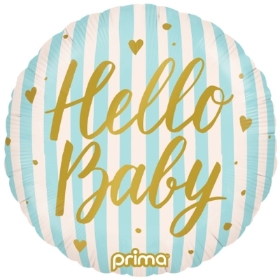 Hello Baby Boy Balloon